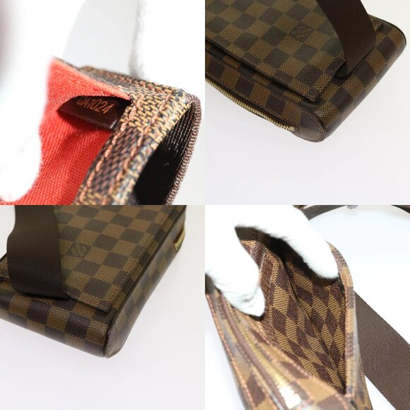 LOUIS VUITTON Damier Ebene Geronimos Shoulder Bag N51994 LV Auth 62998A - Picture 15 of 15